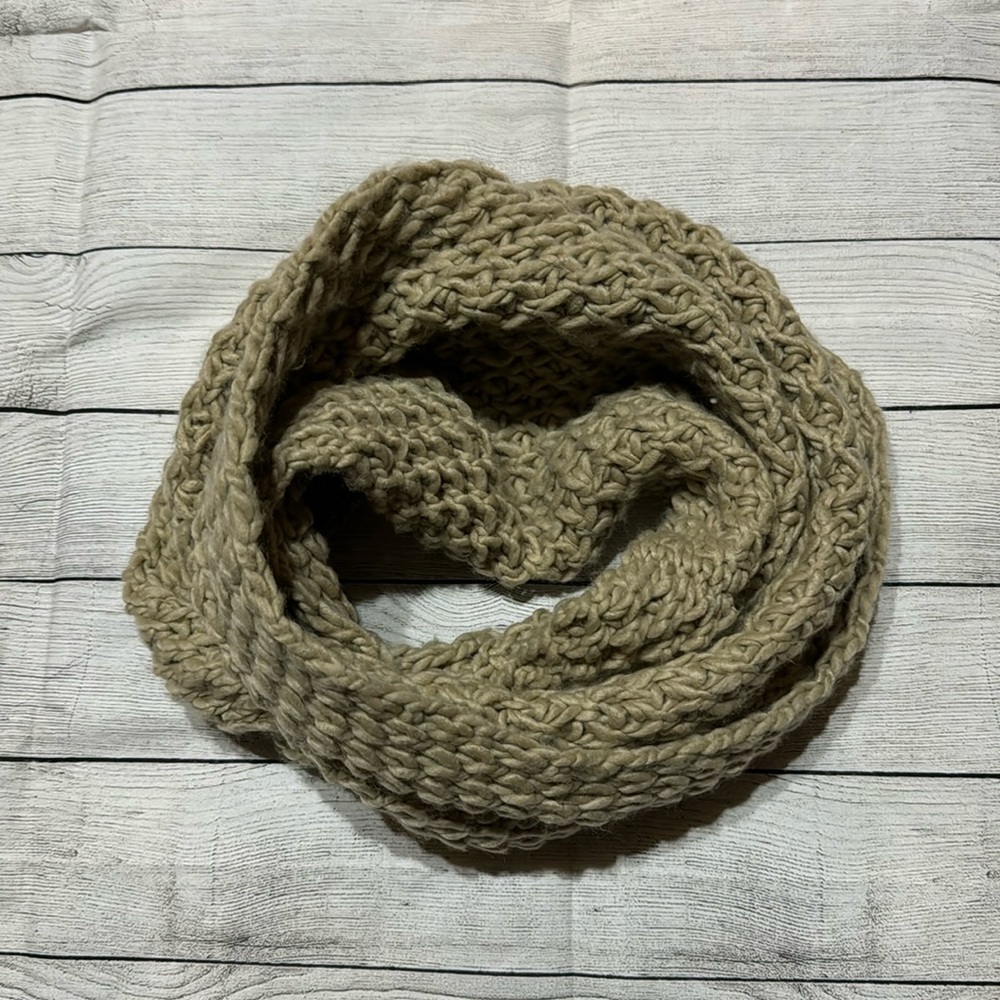 Old Navy Tan Infinity Scarf